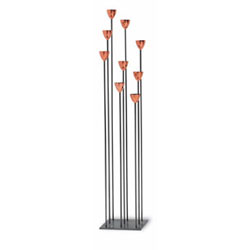 Aristo Teelichthalter Tulpe 9-armig