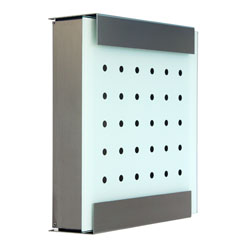 keilbach design Briefkasten glasnost.glass.lots-of-dots