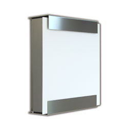 keilbach design Briefkasten glasnost.white