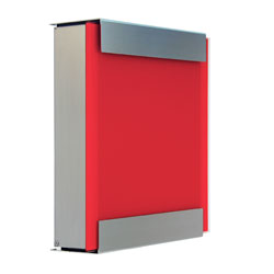 keilbach design Briefkasten glasnost.glass.red